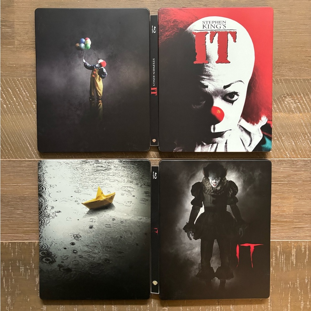Stephen King’s IT (1990 & 2017) Limited Edition Blu-Ray Steelbook Bundle